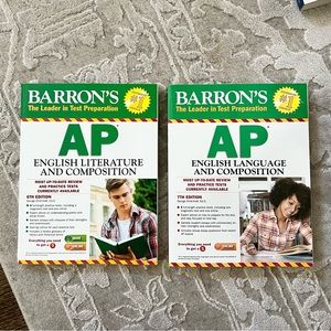 Barron’s AP English Literature & Language Study Guides